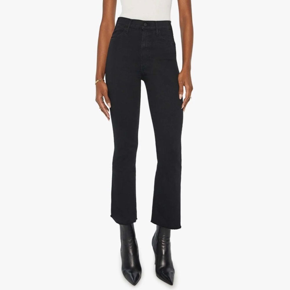 Mother High-rise Straight Jeans